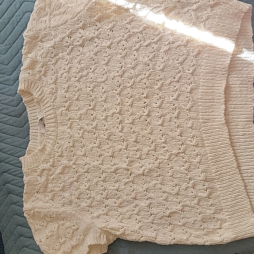 Madewell cropped sweater